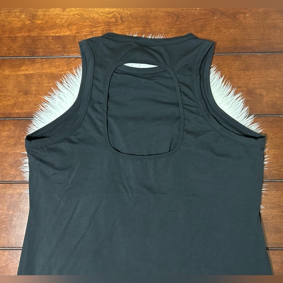 NWT L*Space For Anthropologie Size 2X Sawyer Dress Black Maxi Beach Holiday Slit - Picture 13 of 16